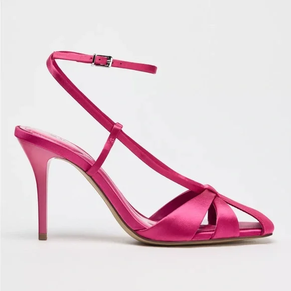 Zara Fuchsia Pink Sandals - Picture 2 of 10